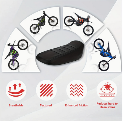 Surron Soft Rubber Seat Cover Gripper for Light Bee S/X Electric Dirt Bike
