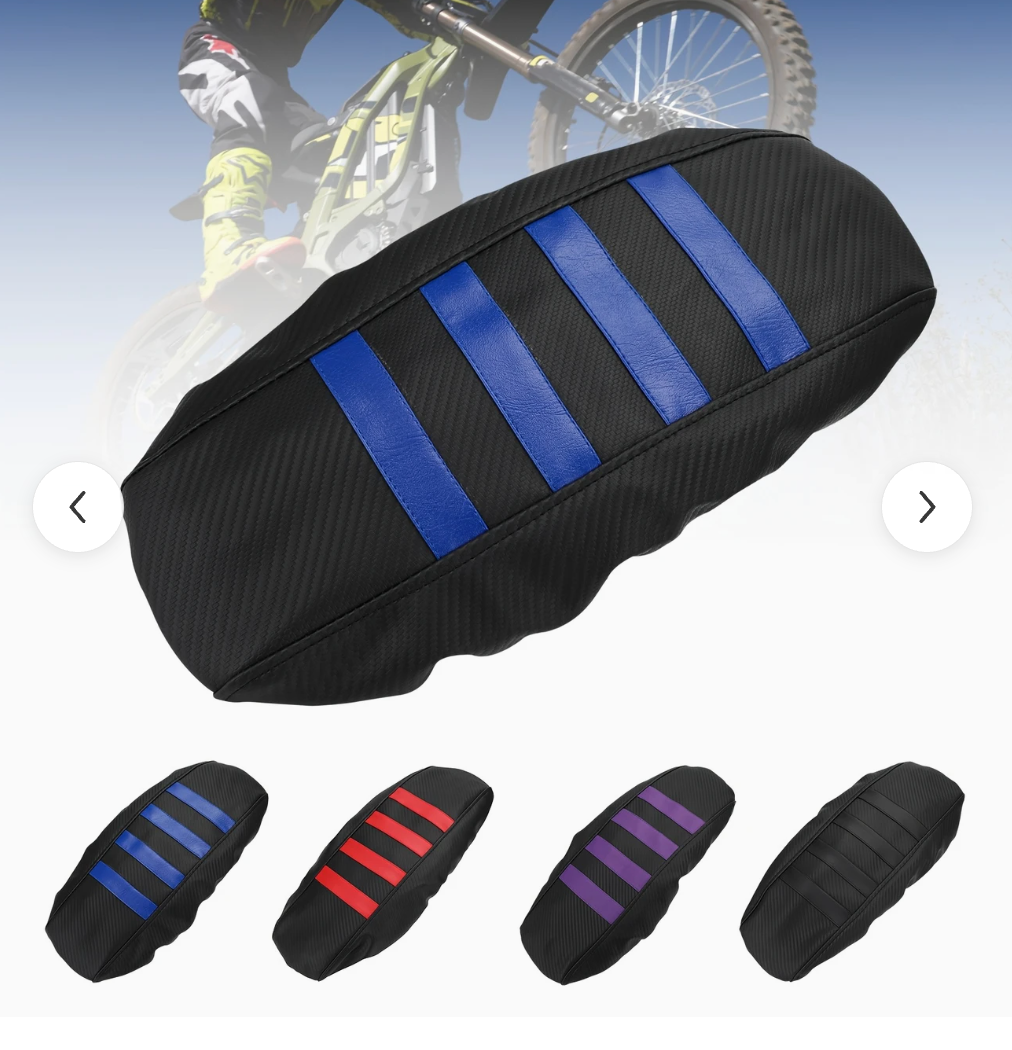 Surron Soft Rubber Seat Cover Gripper for Light Bee S/X Electric Dirt Bike